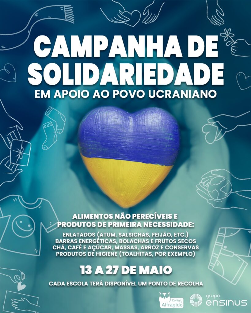 CAMPANHA DE SOLIDARIEDADE DE APOIO À UCRÂNIA