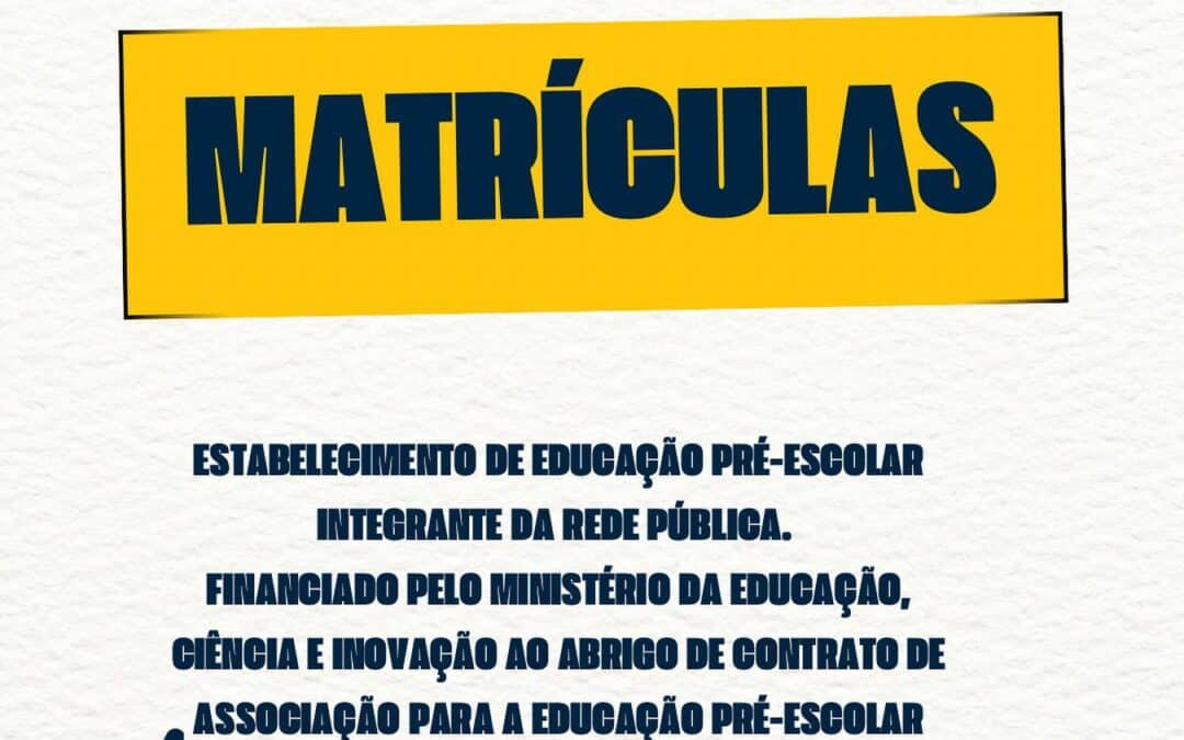 O RCP Com Contrato de Associação Para o Pré-Escolar