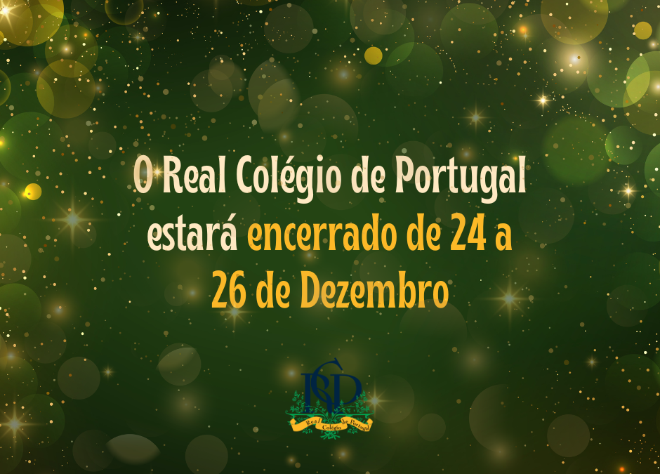 Colégio Encerrado Para o Natal
